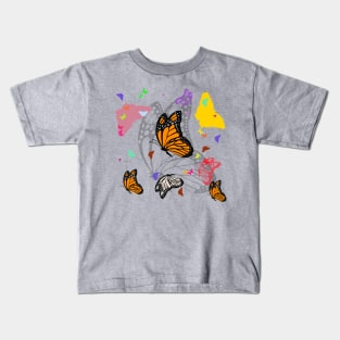 Butterflies Kids T-Shirt